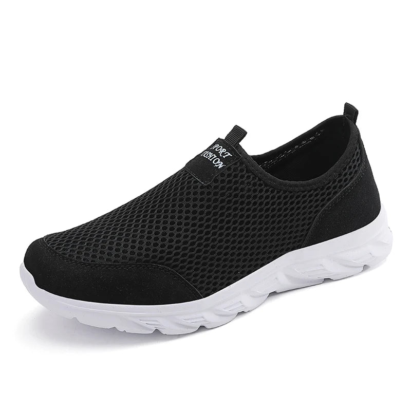 Herren Slip-On Sneakers atmungsaktiv leicht rutschfest flexibel, bequem