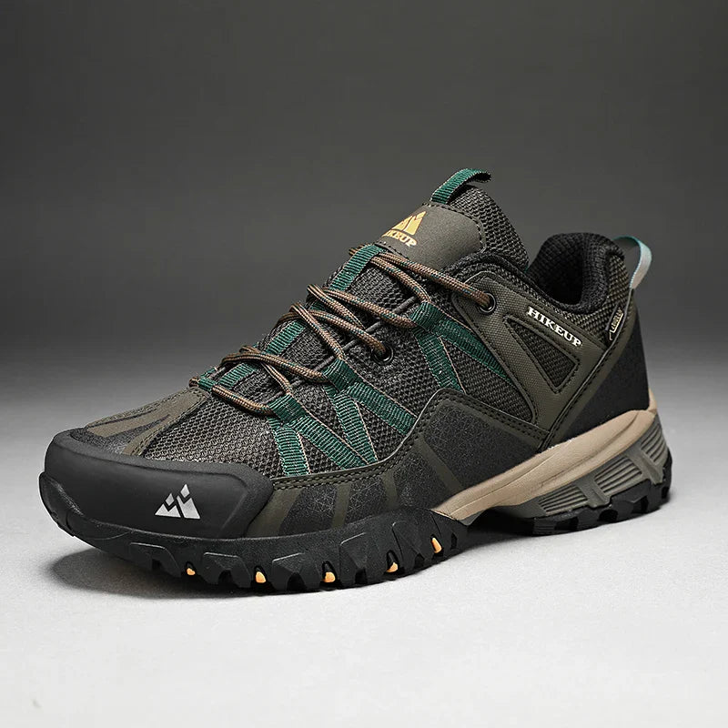 Damen Grau Schwarz rutschfest wasserdicht Outdoor Wanderschuhe