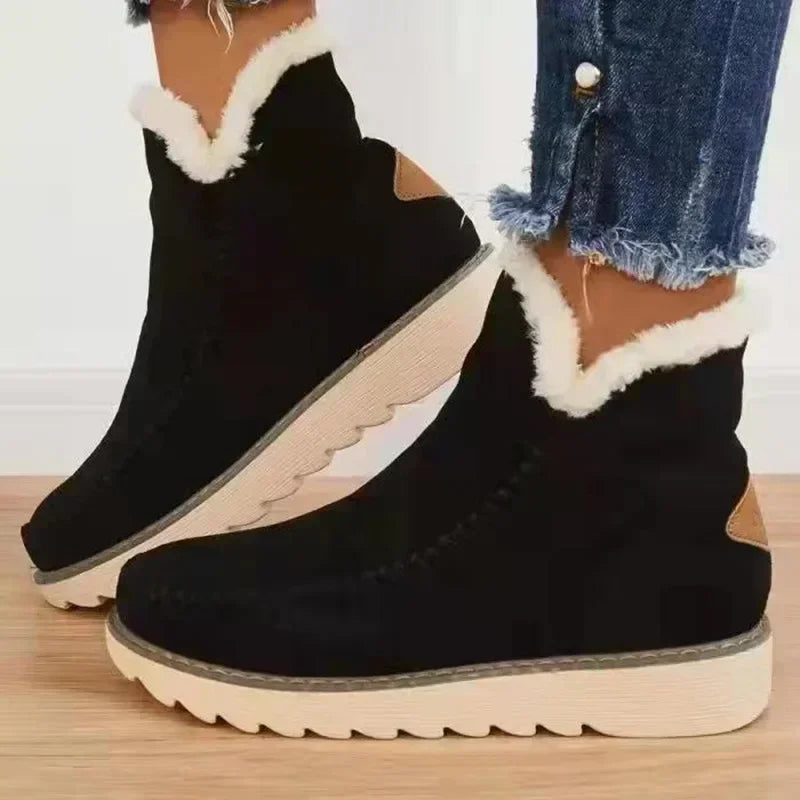 Damen Stiefeletten orthopädischer Knöchel rutschfest bequem vielseitig