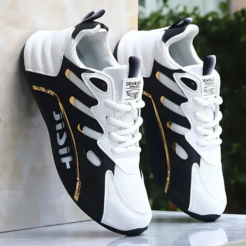 Herren Schuhe ohne Metallkappe, Alltagsschuhe mit Spritzguss-Sohle und niedrigem Schnitt