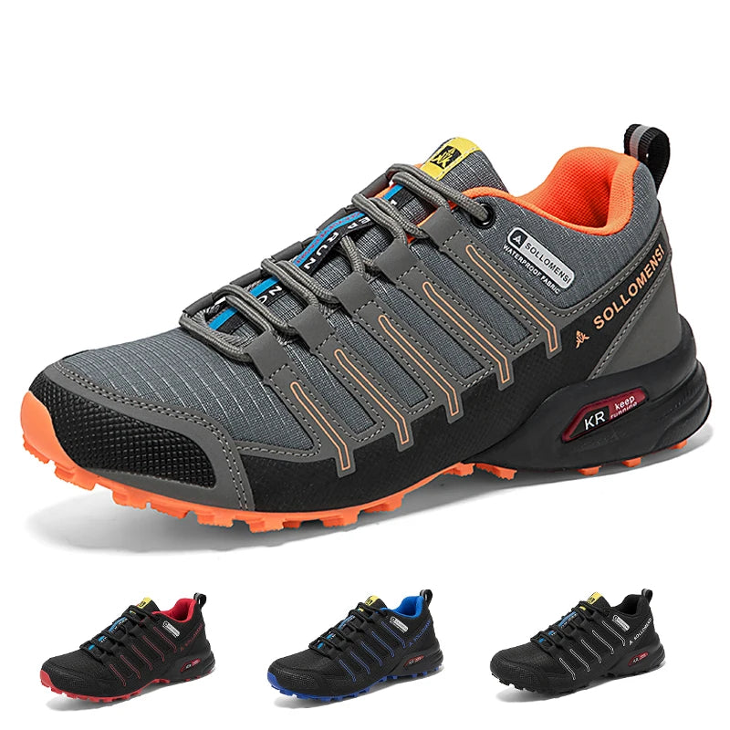Herren Wanderschuhe wasserdicht, rutschfest, All-Terrain Outdoor Schuhe, Trekking, Camping, Jagd, Trainingsschuhe