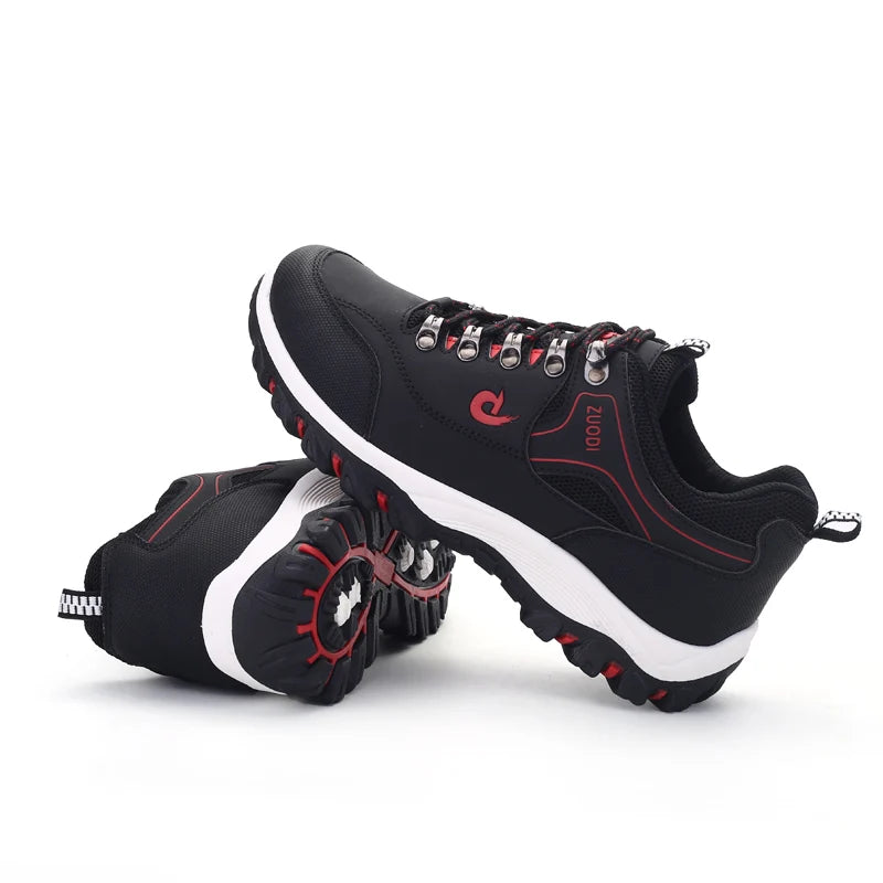 Herren Trekking Tennisschuhe leicht rutschfest gepolstert bequem Outdoor