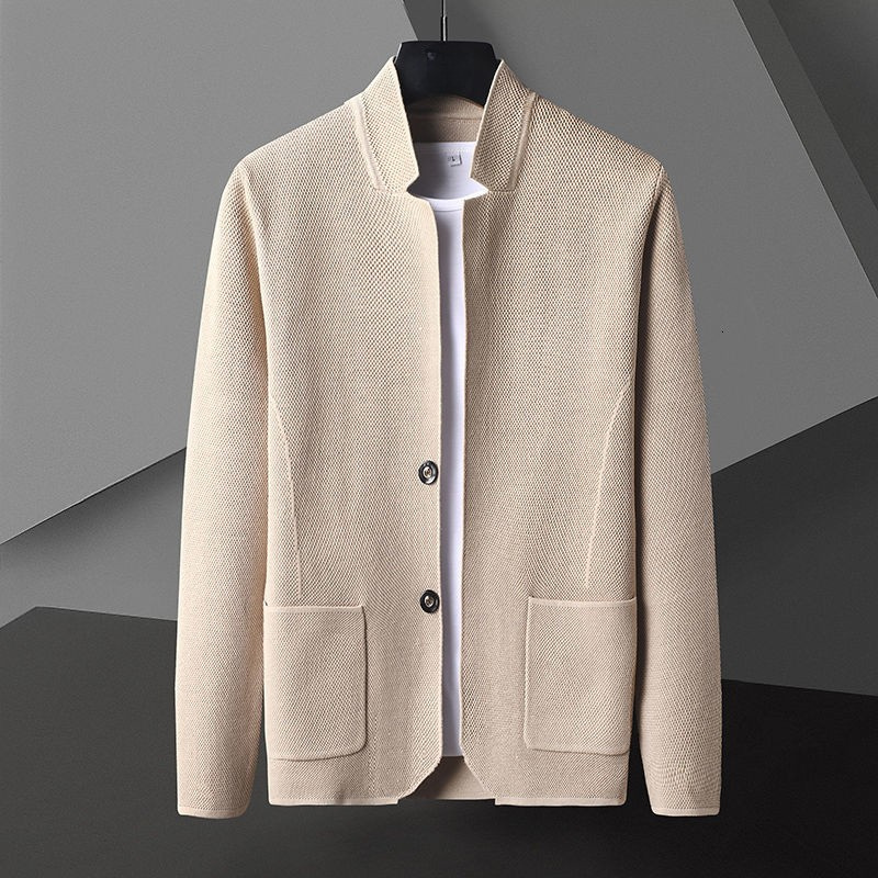 Herren Strickjacke Regular Fit Leicht Atmungsaktiv Modern Vielseitig Alltag Freizeit