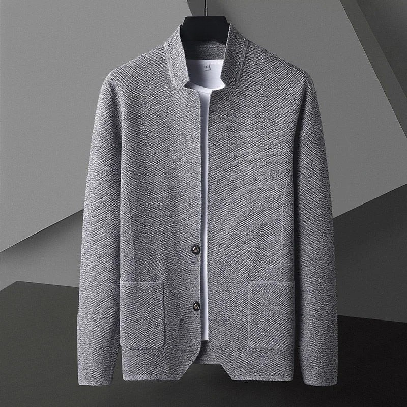 Herren Strickjacke Regular Fit Leicht Atmungsaktiv Modern Vielseitig Alltag Freizeit