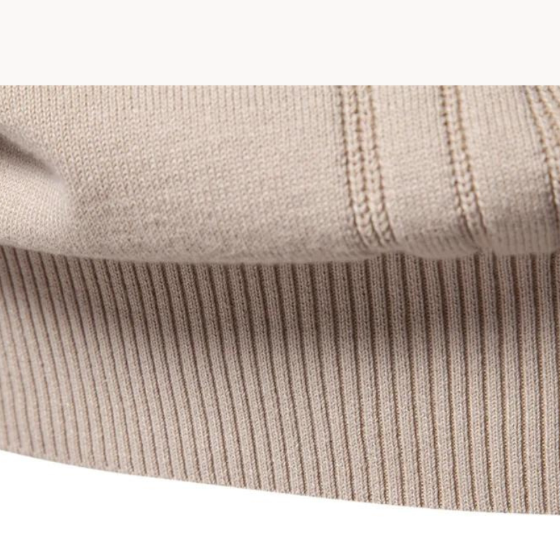 Herren Baumwollpullover, klassische Passform, weich, warm, Rundhalsausschnitt