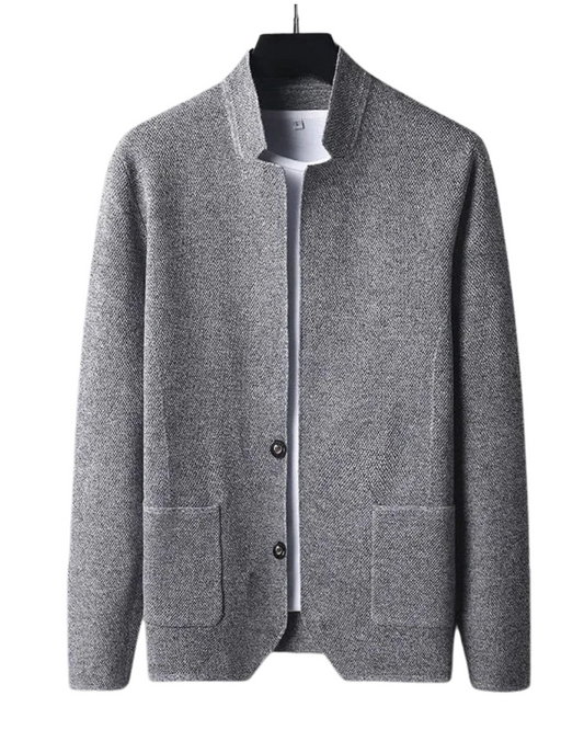 Herren Strickjacke Regular Fit Leicht Atmungsaktiv Modern Vielseitig Alltag Freizeit