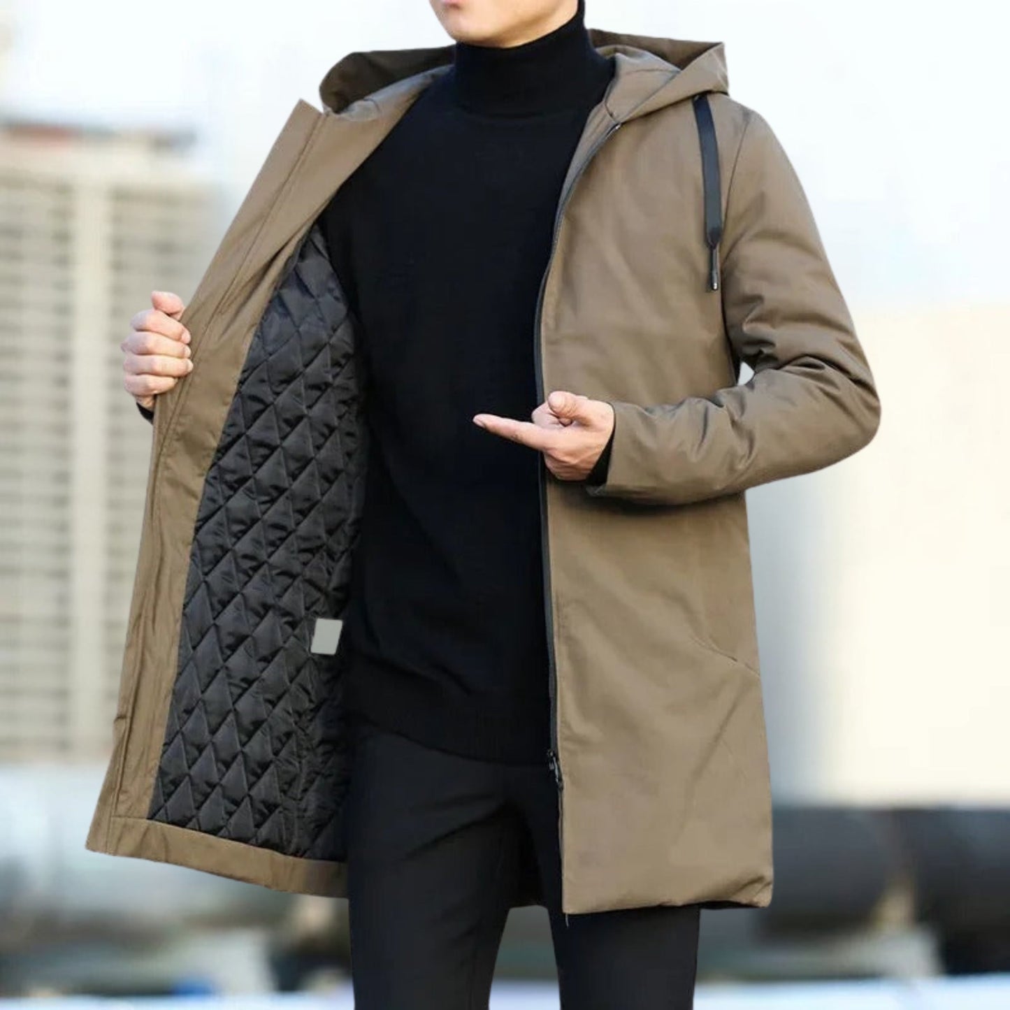 Herren Windjacke Regular Fit Leicht Gefüttert Winddicht Wasserabweisend Alltag Outdoor Freizeit