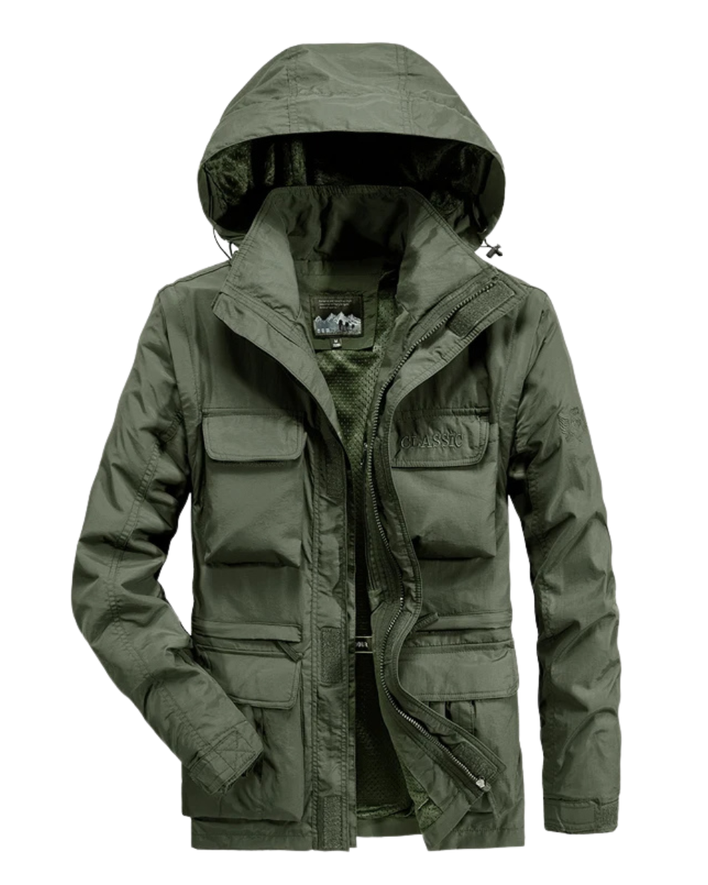Herren Outdoorjacke Regular Fit Atmungsaktiv Slim Übergangsjacke Elegant Freizeit Reise
