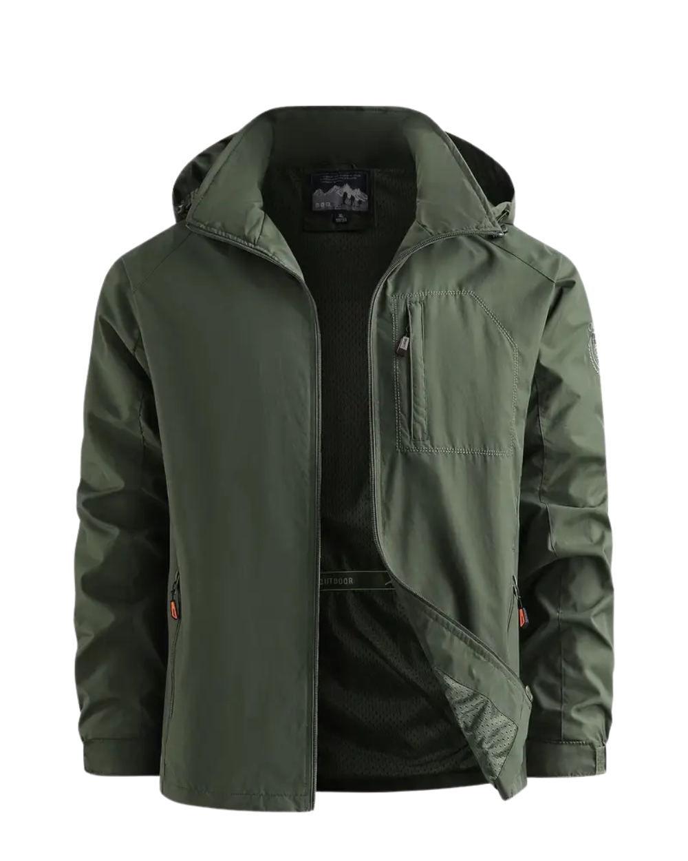 Herren Leichte Jacke Regular Fit Atmungsaktiv Slim Design Casual Elegant Übergang Reisen Smart Casual