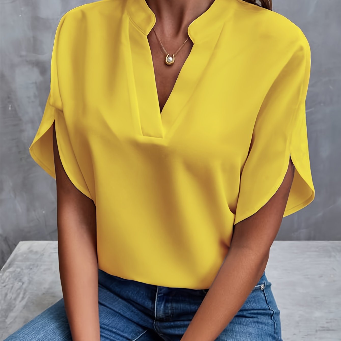 Damen Bluse elegant, bequeme Passform, atmungsaktiv, weich