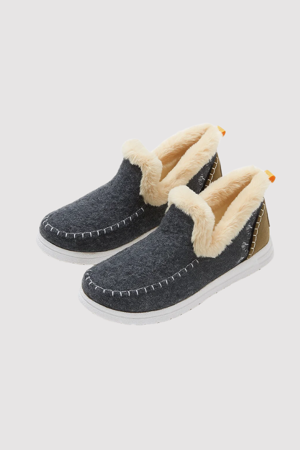Damen Wintersneaker gefüttert rutschfest bequem leicht warm