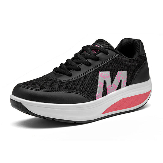 Unisex Sneakers Mesh atmungsaktiv rutschfest leichte Schnürung bequem