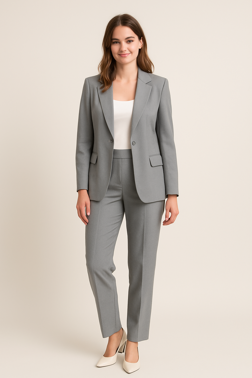 WILHELM | Damen Operah Zweiteiler mit Blazer und Hose für Büro & Hochzeit