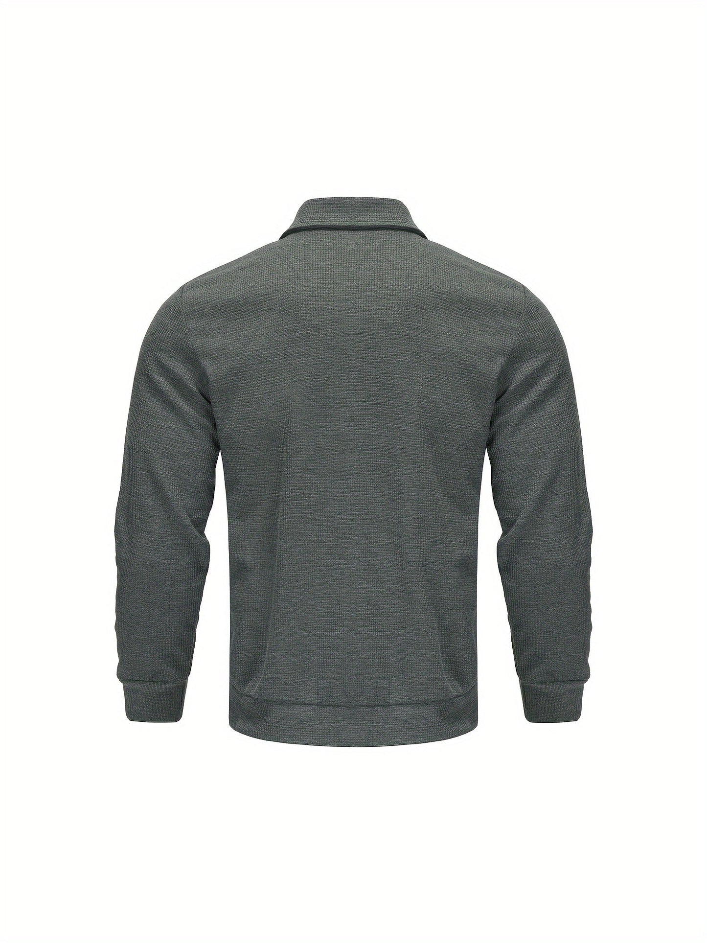 Marvin – Lässige Polyester Jacke Mit Reissverschluss