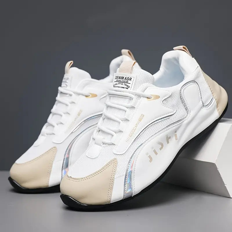 Herren Sneakers Schnürung atmungsaktiv rutschfest leicht bequem