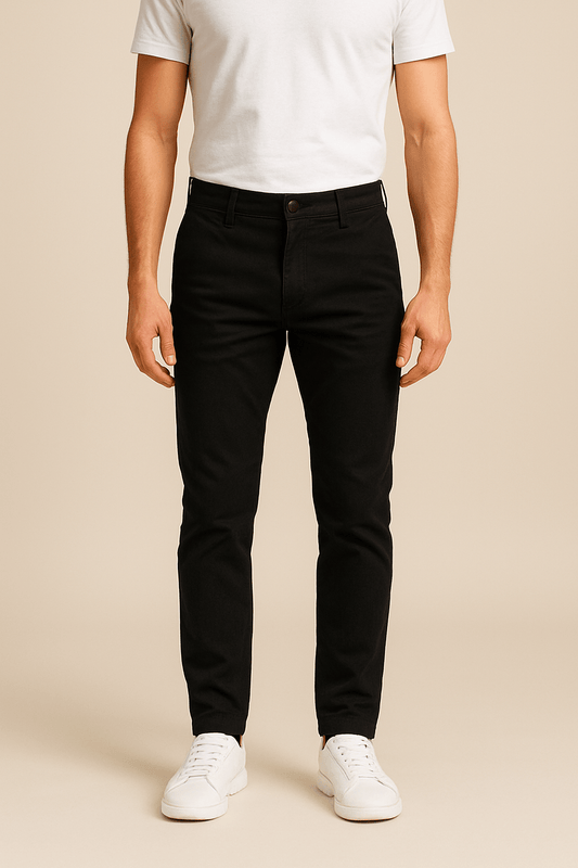 WILHELM | Herren Hose Luke Slim Straight mit klarem Schnitt und bequemer Passform