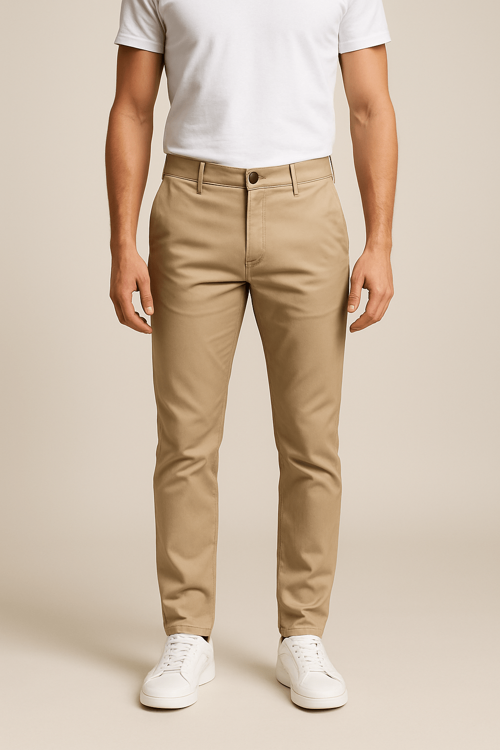 WILHELM | Herren Hose Luke Slim Straight mit klarem Schnitt und bequemer Passform