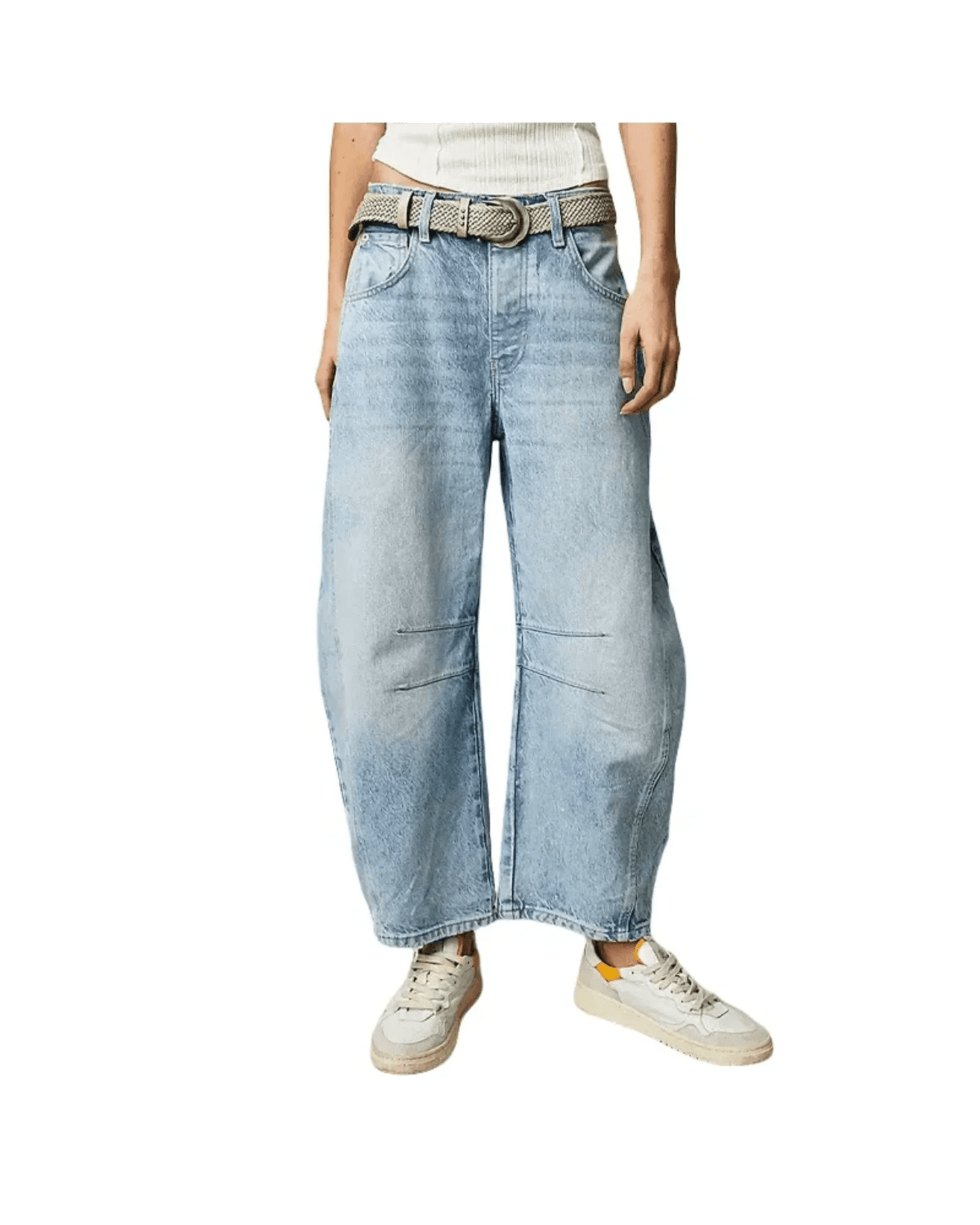 WILHELM | Damen Jeans mit weitem Bein und klarer Silhouette Büro & Freizeit