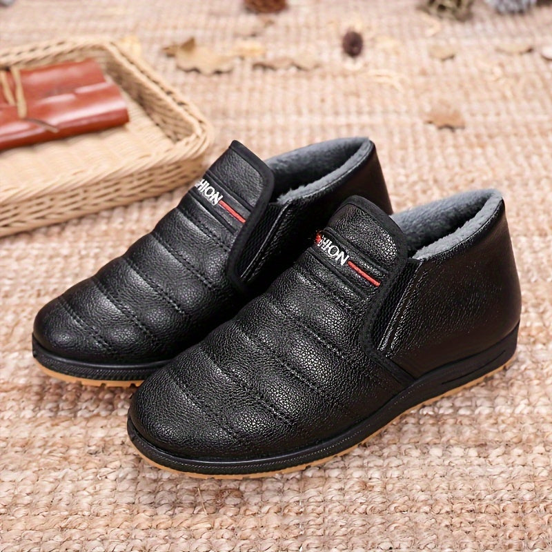 Damen Slipper Slip-On bequem gepolstert rutschfest weich Innenfutter Alltag Hausschuhe Outdoor