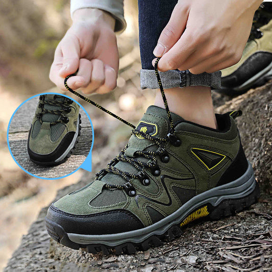 Herren Outdoor Schuhe Wasserdicht & Rutschfest Für Trekking & Wanderungen