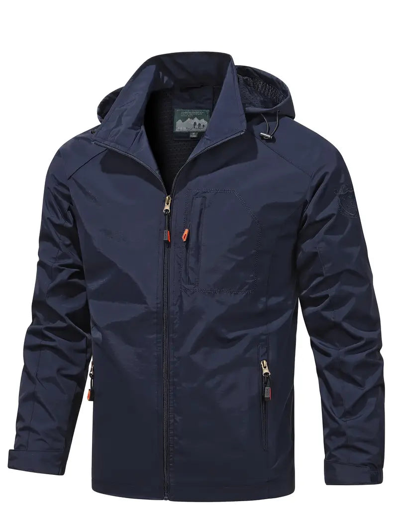 Herren Leichte Jacke Regular Fit Atmungsaktiv Slim Design Casual Elegant Übergang Reisen Smart Casual