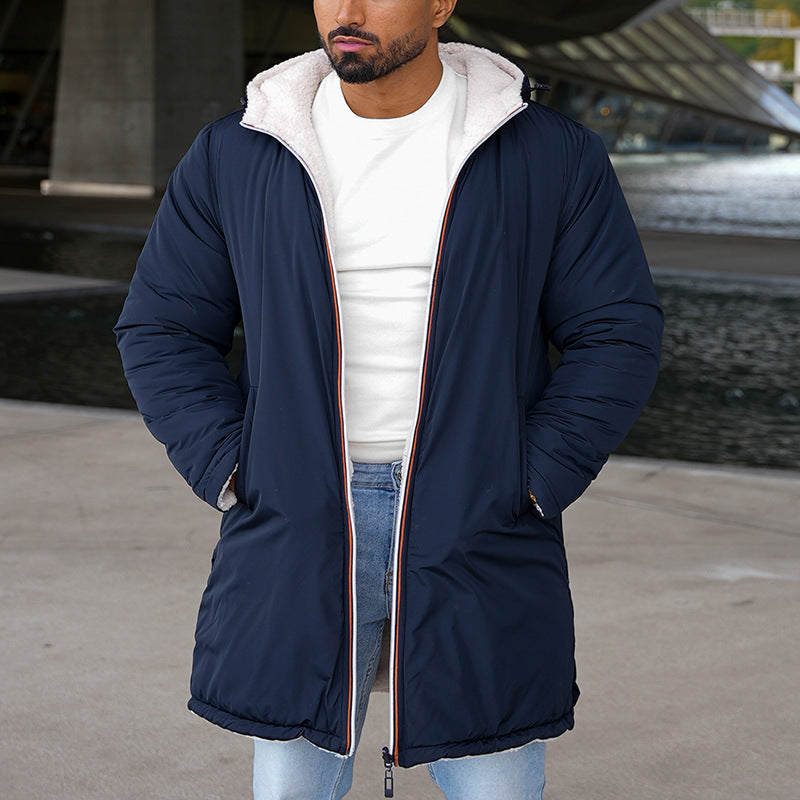 Herren Winterweste gefüttert einfarbig isoliert ärmellos Freizeit Outdoor warm Regular Fit