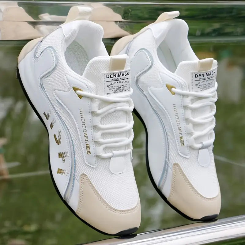 Herren Sneakers Schnürung atmungsaktiv rutschfest leicht bequem