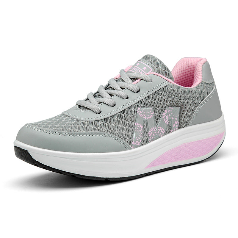 Unisex Sneakers Mesh atmungsaktiv rutschfest leichte Schnürung bequem