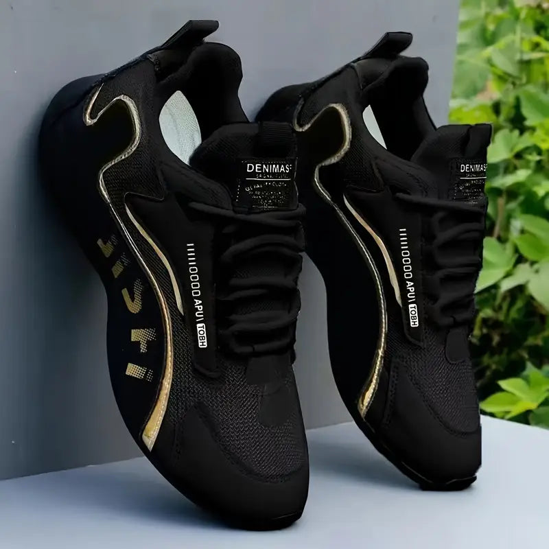Herren Sneakers Schnürung atmungsaktiv rutschfest leicht bequem