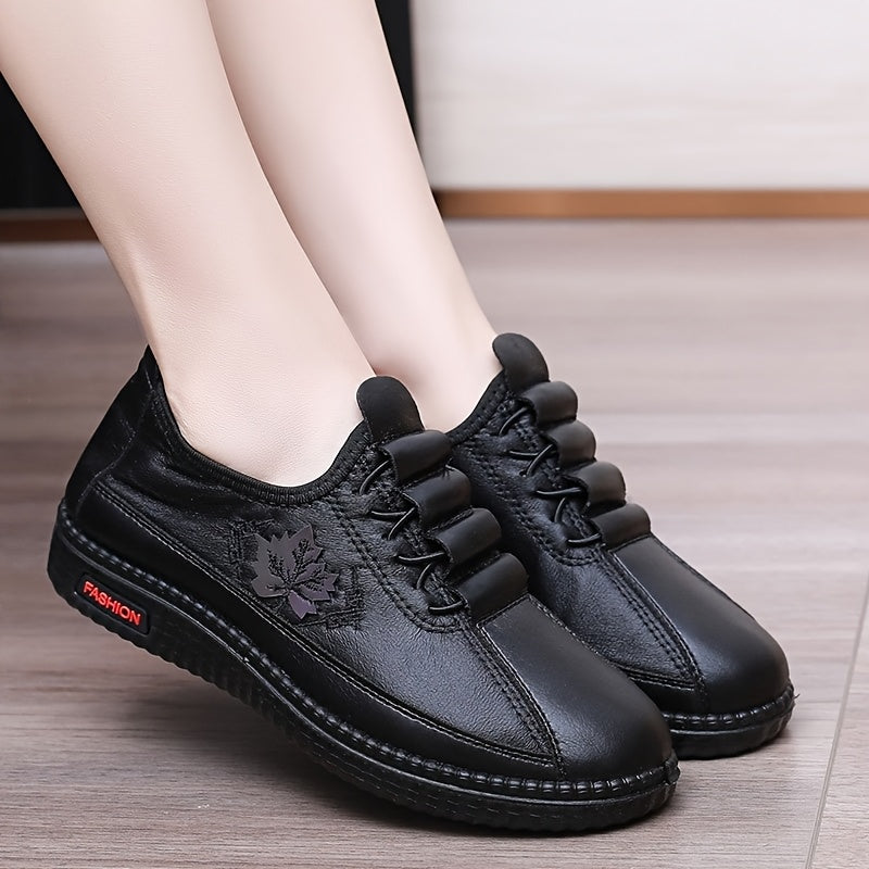 Damen Slip-On Schuhe rutschfest flexibel, einfach bequem jeden Tag