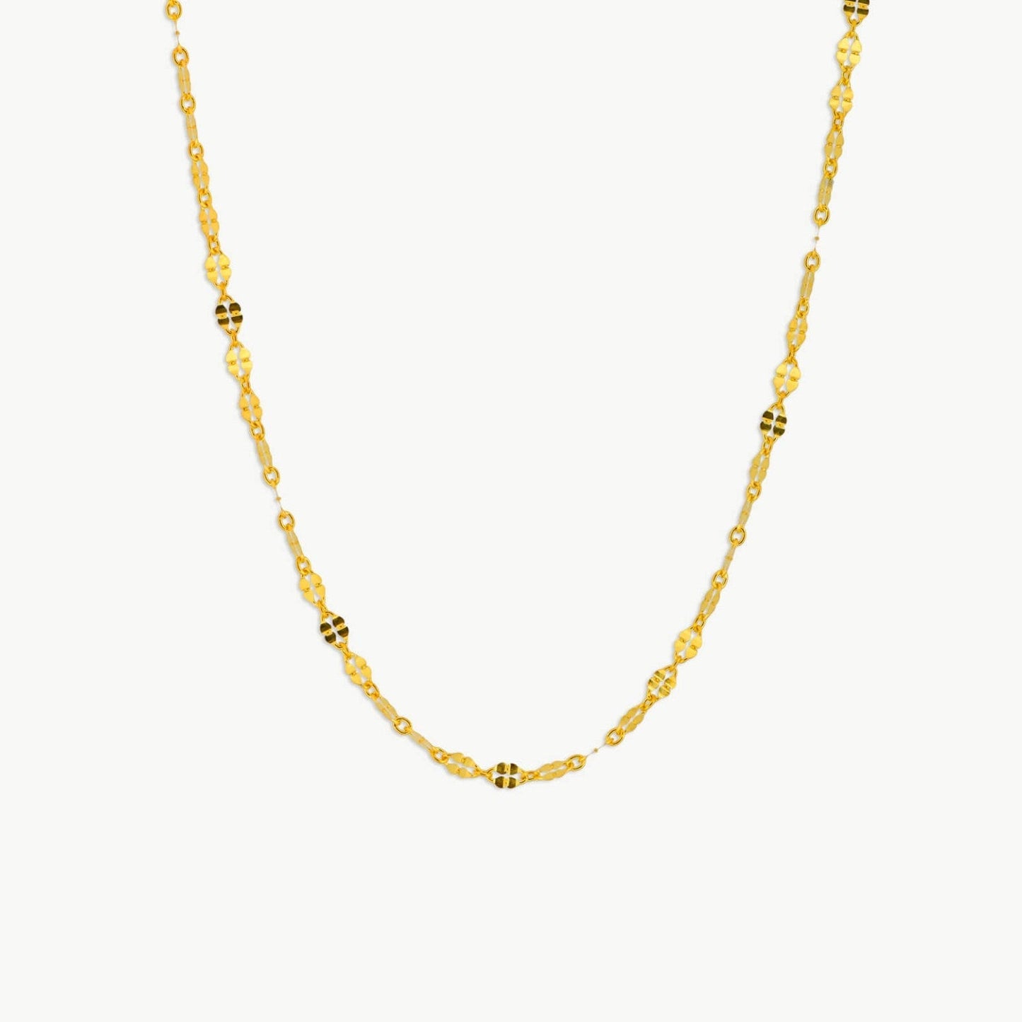 Damen Choker Halskette Gold Verstellbar Wasserfest Hypoallergen Edelstahl Minimalistisch