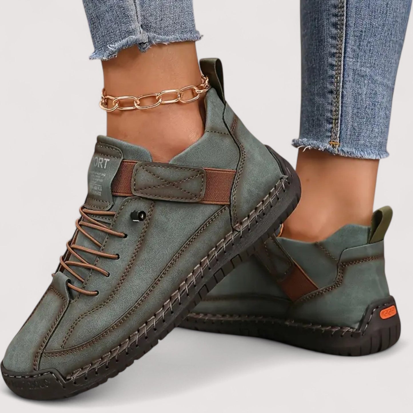Unisex Sneakers orthopädisch leicht atmungsaktiv breite Passform rutschfest