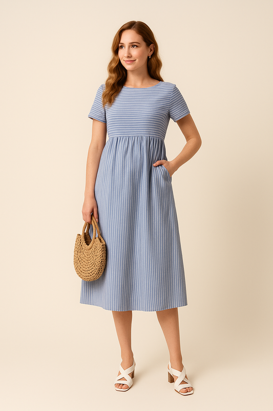 WILHELM | Sommerliches Damen Midikleid