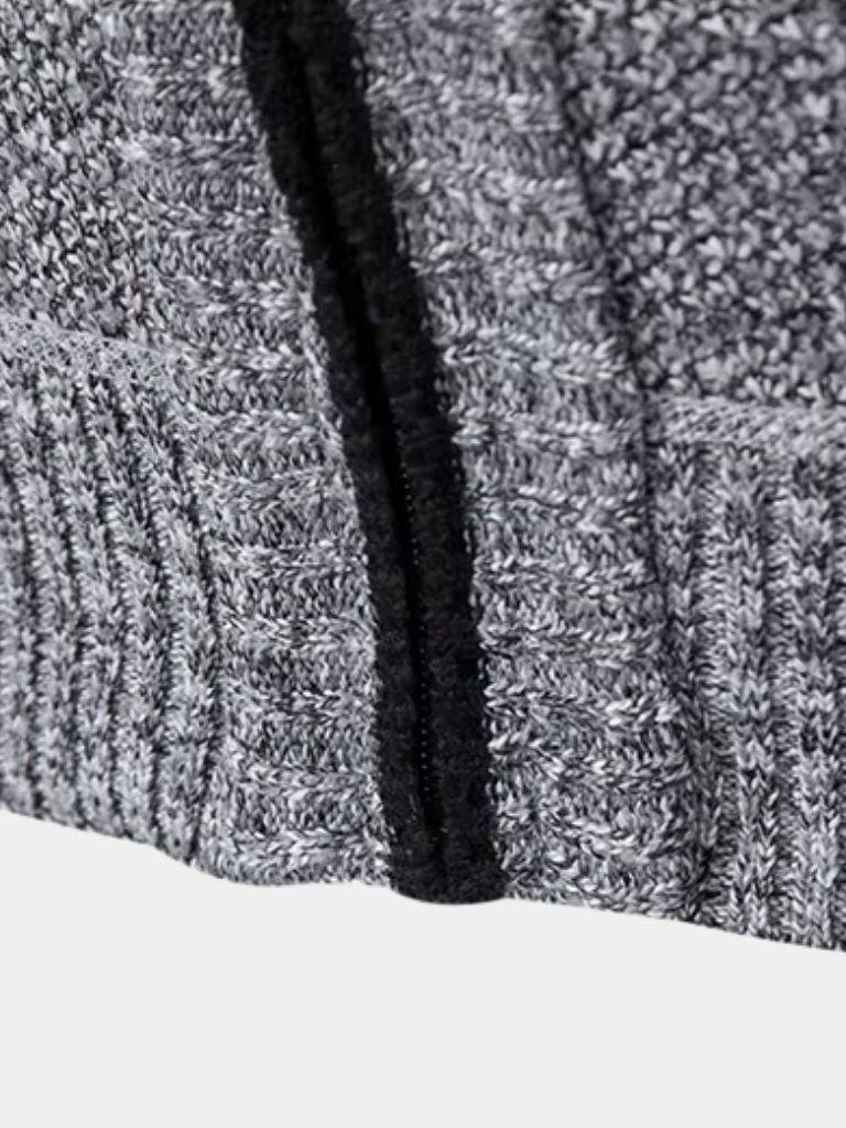 Herren Gilet Reißverschluss elegant minimalistisch gepflegte Passform