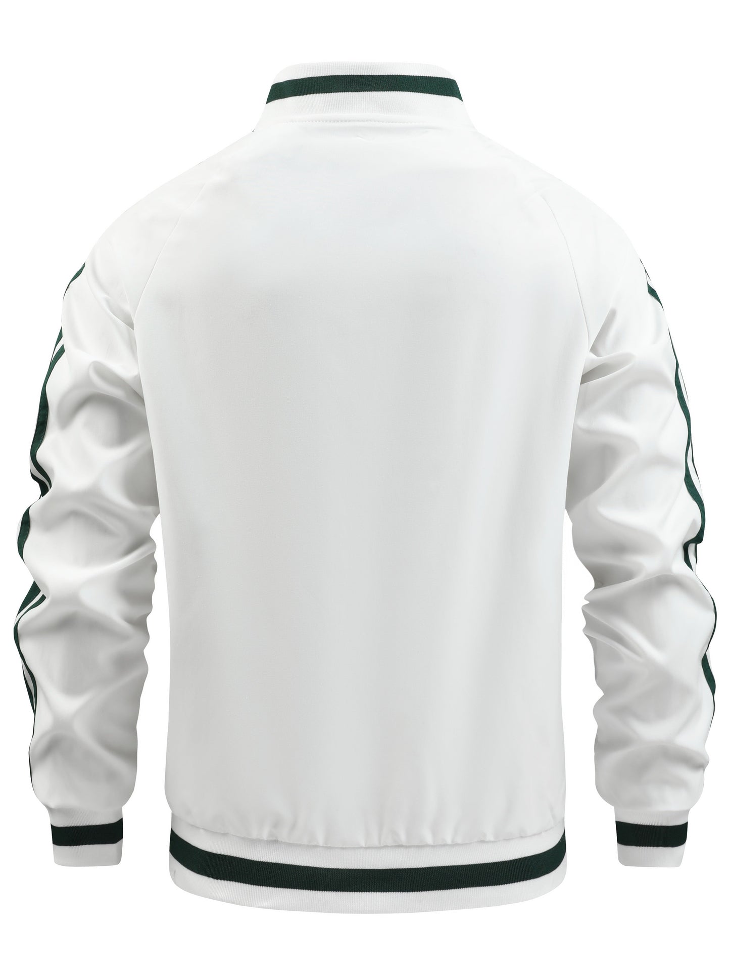 Damen Jacke Regular Fit Lila Streifen Reißverschluss Sportlich Weich Warm Alltag Freizeit Übergang