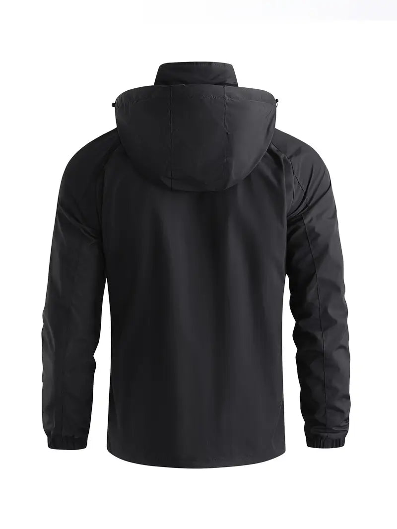 Herren Leichte Jacke Regular Fit Atmungsaktiv Slim Design Casual Elegant Übergang Reisen Smart Casual