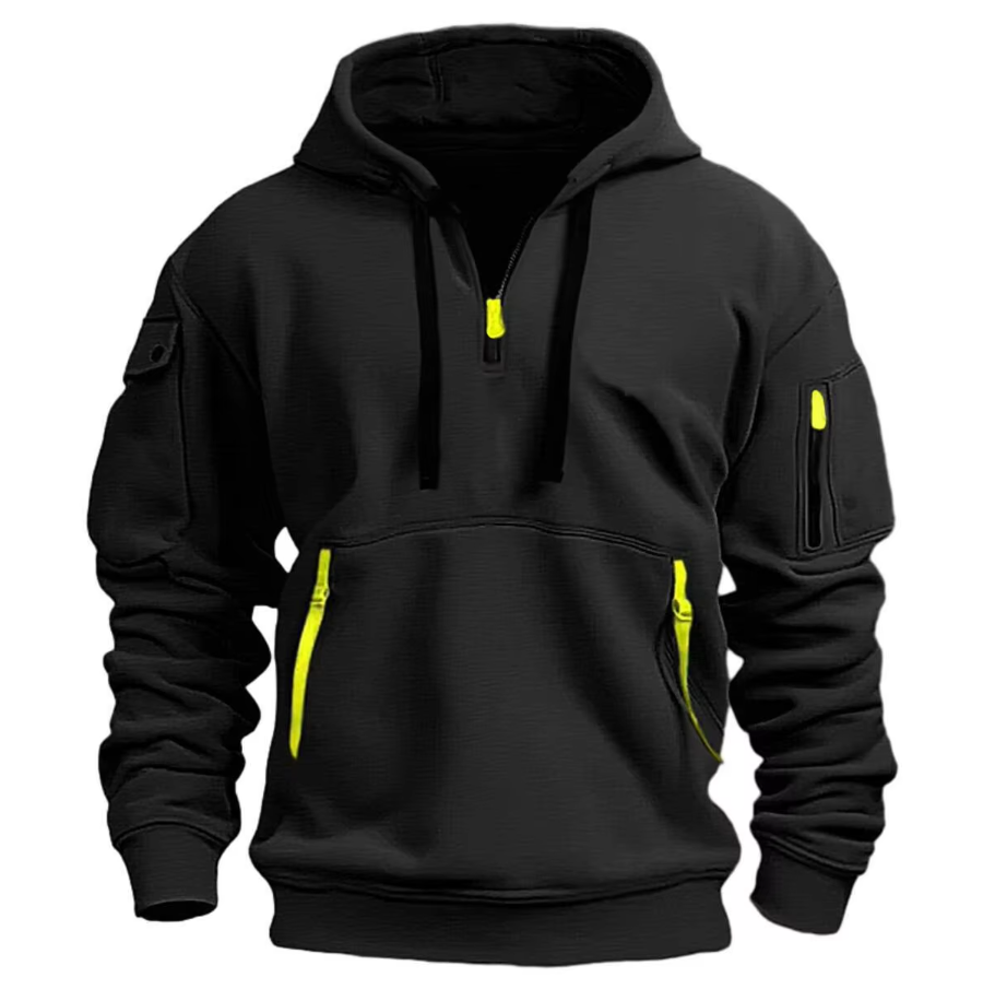 Herren Kapuzenpullover Regular Fit Polyester Hoodie Warm Alltag Freizeit Sport Herbst Winter