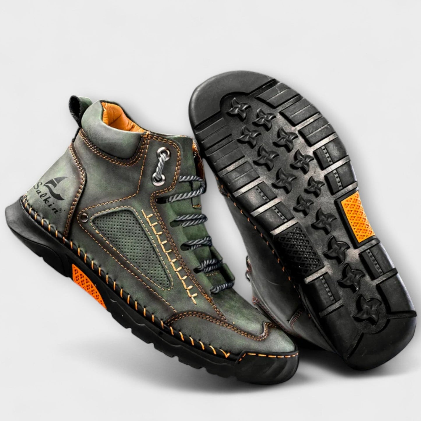 Herren Schuhe Leder wasserdicht atmungsaktiv rutschfest gepolstert leicht elegant Alltag