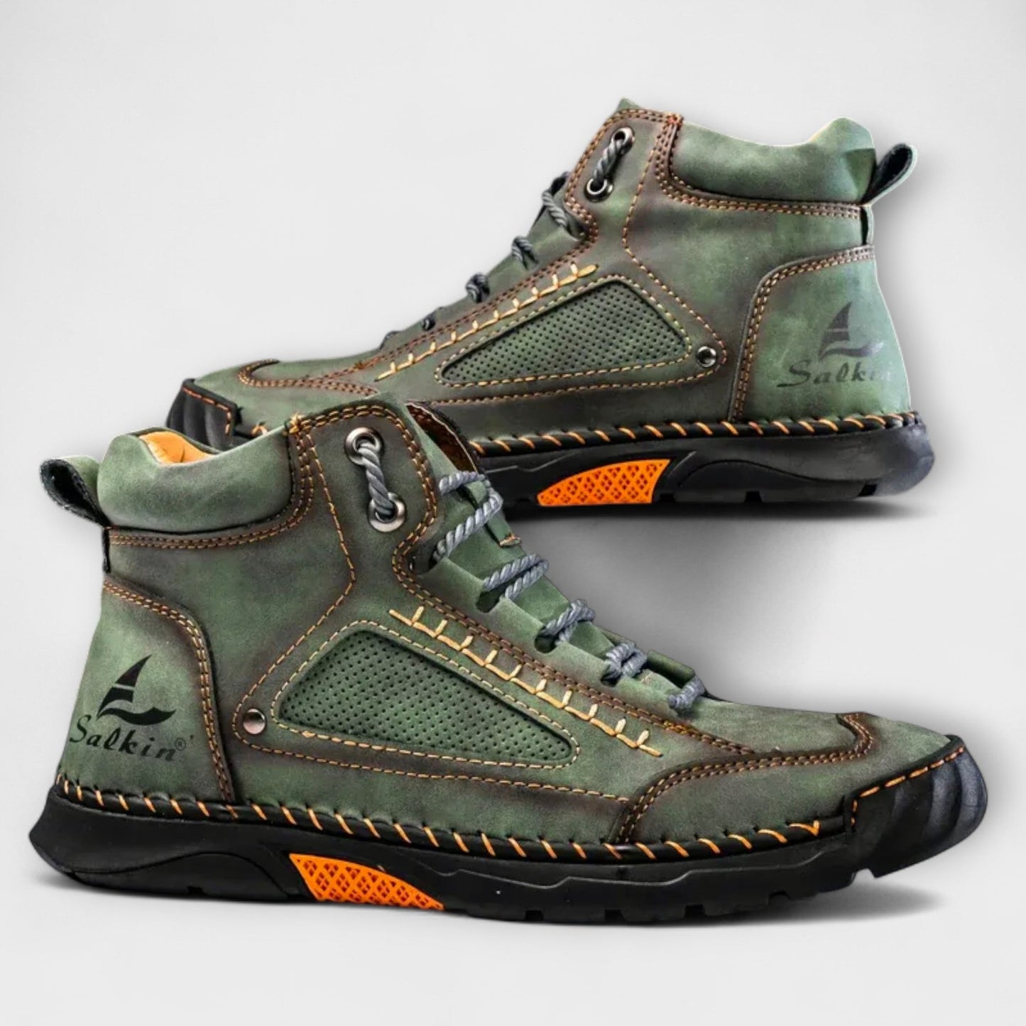 Herren Schuhe Leder wasserdicht atmungsaktiv rutschfest gepolstert leicht elegant Alltag