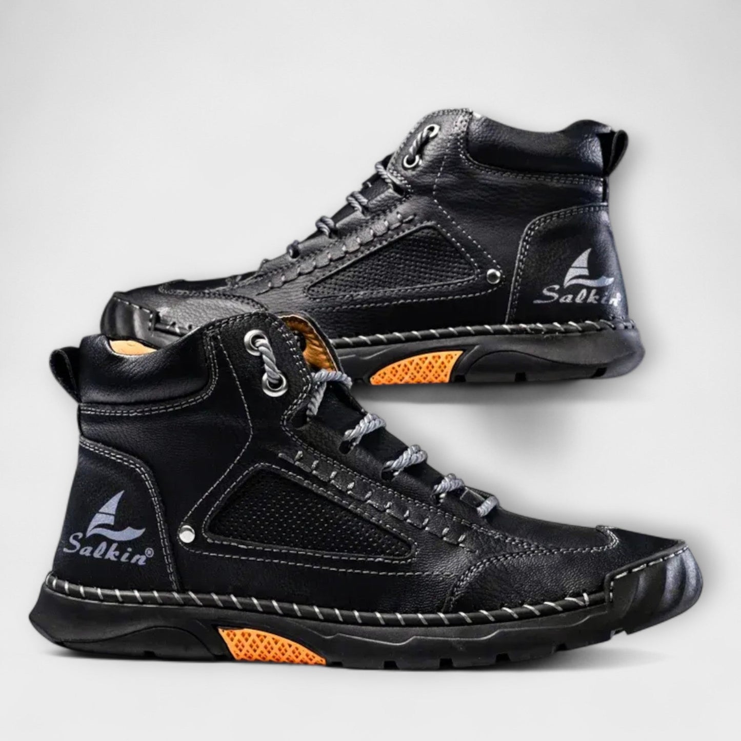 Herren Schuhe Leder wasserdicht atmungsaktiv rutschfest gepolstert leicht elegant Alltag