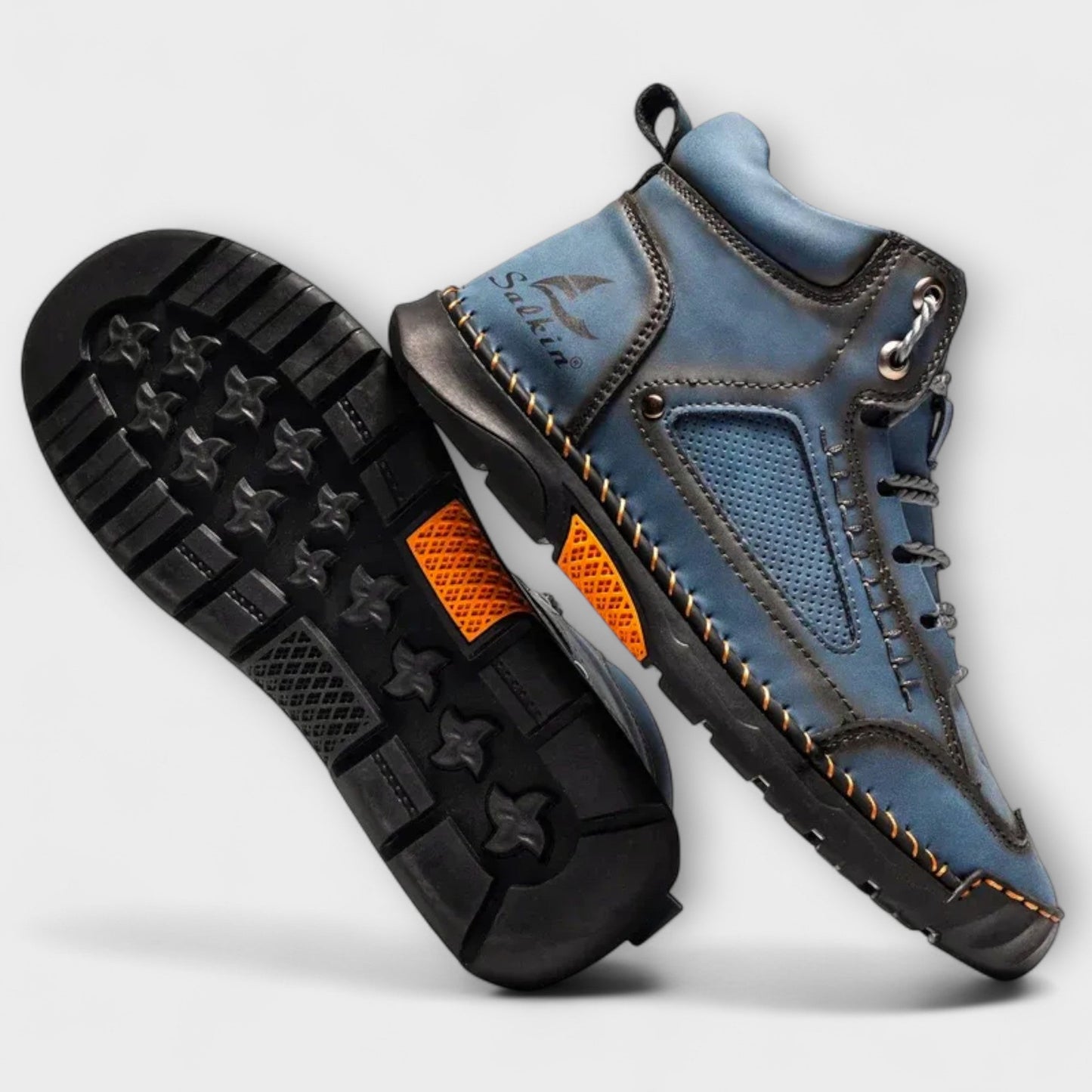Herren Schuhe Leder wasserdicht atmungsaktiv rutschfest gepolstert leicht elegant Alltag