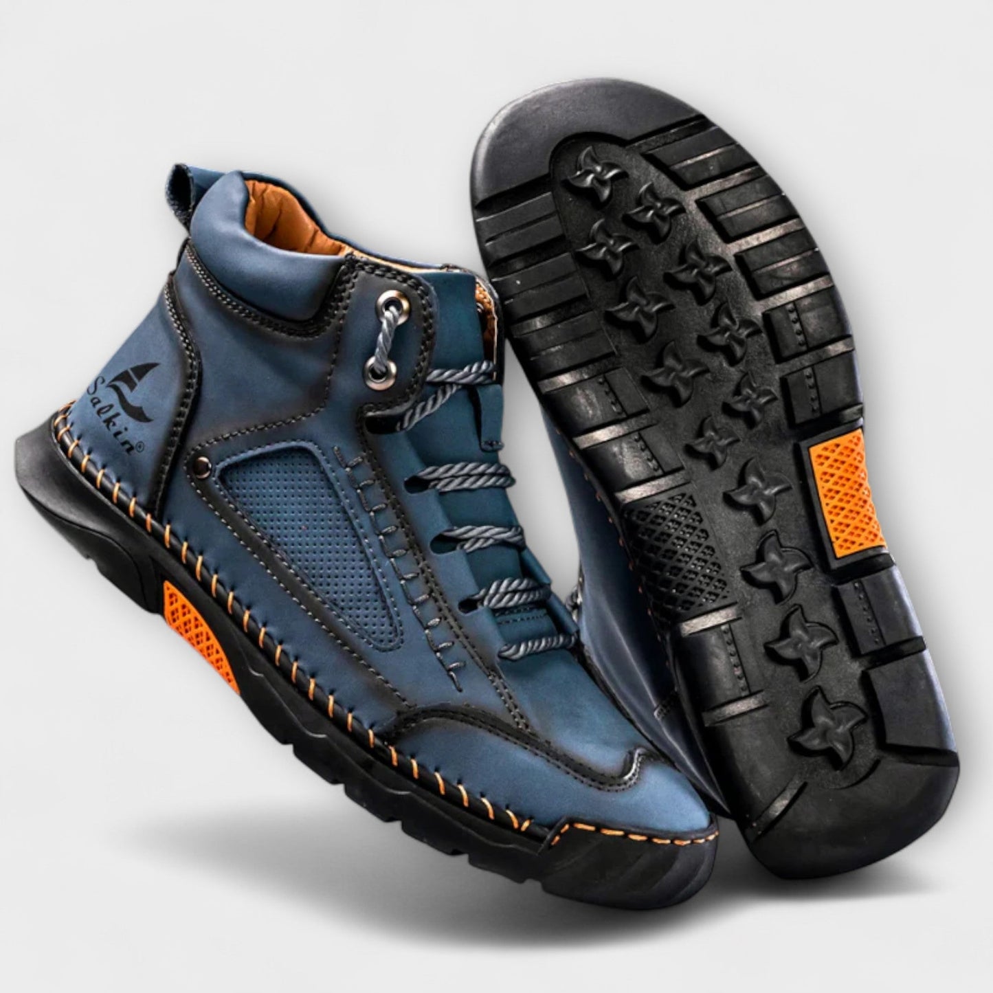 Herren Schuhe Leder wasserdicht atmungsaktiv rutschfest gepolstert leicht elegant Alltag