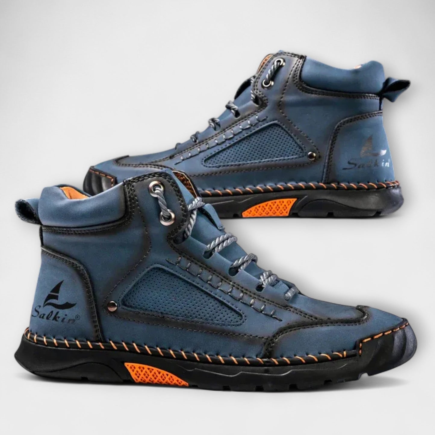 Herren Schuhe Leder wasserdicht atmungsaktiv rutschfest gepolstert leicht elegant Alltag