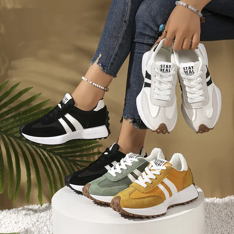 Damen Orthopädische Sneaker bequem rutschfest stoßdämpfend atmungsaktiv mit ergonomischer Innensohle