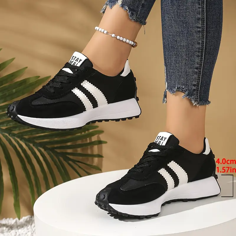 Herren Sneaker weiß schwarz Streetstyle rutschfest gepolstert leicht Alltag Freizeit Schuhe