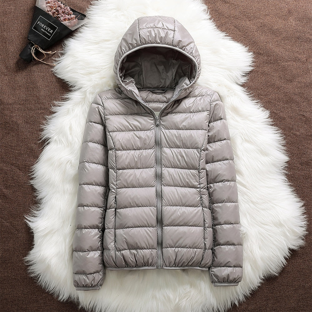 Herren Jacke wasserdicht Übergangsjacke Daunen Baumwollmischung plissiert leichte Outdoor Jacke Multifunktionstaschen Regular Fit