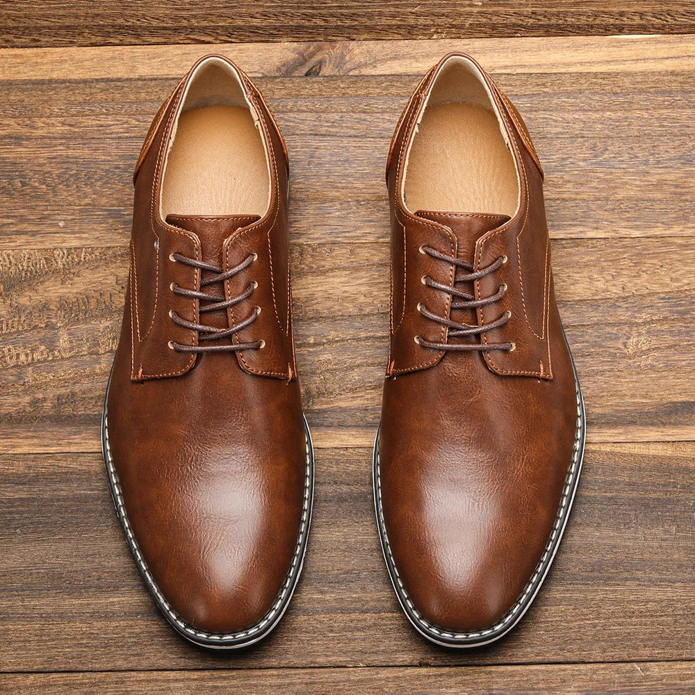 Herren Lederschuhe elegant klassisch bequem gepolstert Business formell Smart Casual