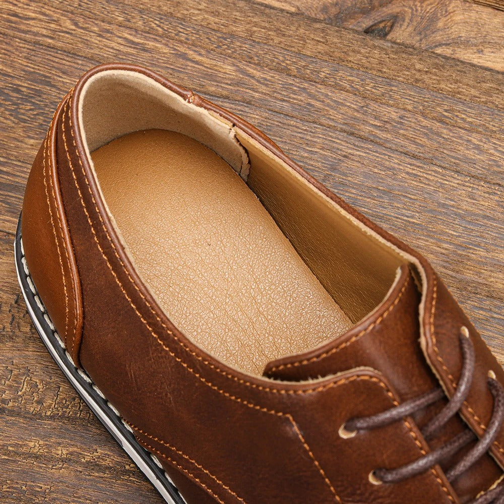 Herren Lederschuhe elegant klassisch bequem gepolstert Business formell Smart Casual
