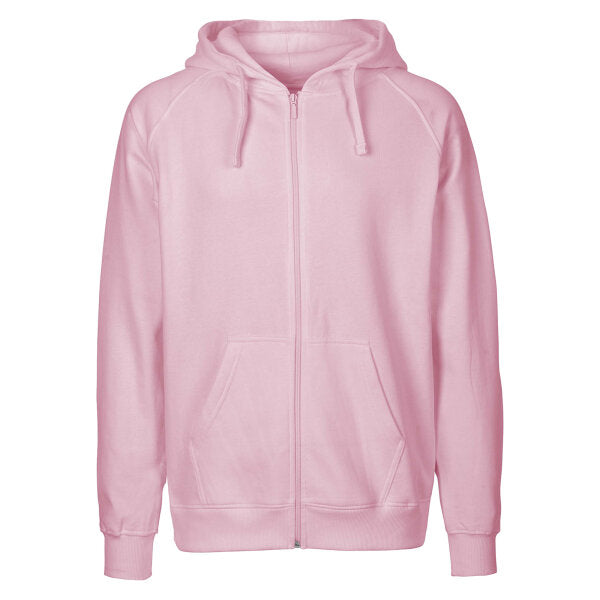 Herren Kapuzen Sweatjacke Bio-Baumwolle Reißverschluss bequeme warme normale Passform