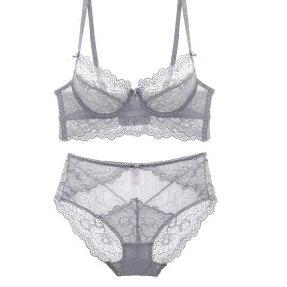 Damen Unterwäsche Set High Waist Panty BH figurformend elastisch bequem